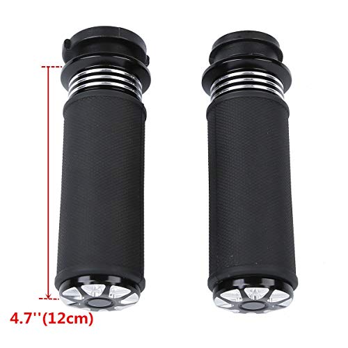 TCMT 1" 25mm Electric Handle Bar Grips Fit for Harley - color: Style B