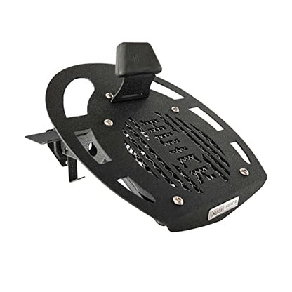 HUCK Helmet Dryer Helmet Holder Display Stand Wall Mount Hanger Rack with Ventilation Fan for Motorbike Helmets, Racing Suit, Gloves (Ventilated, USB Connector, Black)