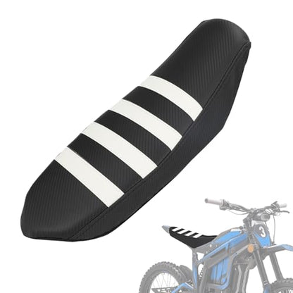 Dirt Bike Seat Cover for Talaria Sting MX3/R MX4 MX5/PRO Electric Bike White,High Elastic Leather - color: white
