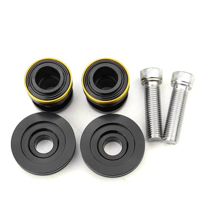 Compatible with 450MT 450NK 450SR 800MT 675SR-R 675SR 700CLX 650GT 800MT-X 650NK Motorcycle M10 Swingarm Spools Rear Stand Screws Sliders (Gold) - color: Gold