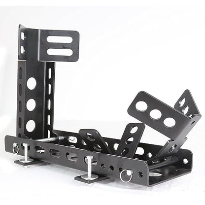 14" to 22"Removable Trailer Model Motorcycle Wheel Stop Chock Adjustable Rear 1T2TOMMWSCA MM1278