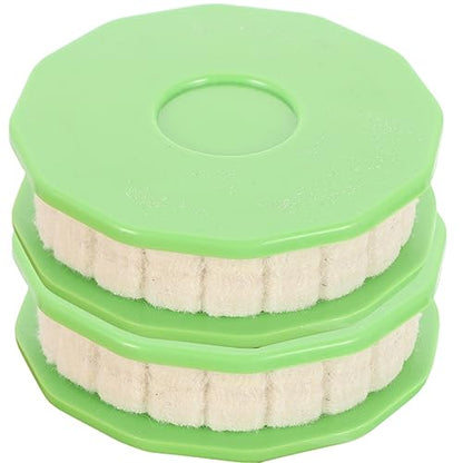 Toddmomy 2pcs Bike Roller Lubricator Tool Bike Chain Oiler Lubricator Bike Chain Roller Oiler for Mountain Bike City - color: Light Green