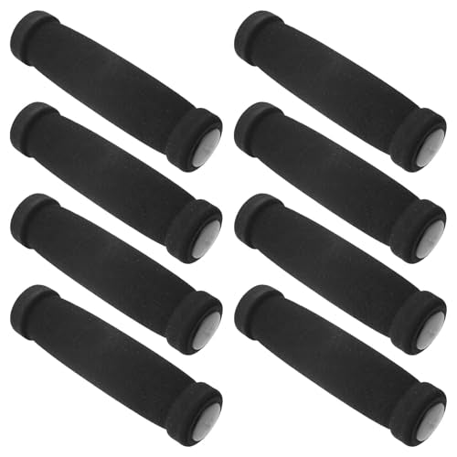 Kichvoe Bike Handlebar Grips 4pcs Nbr Rubber Foam Anti-Slip Bike Handle Covers Ergonomic Bicycle Handlebar Sleeves Fitness Equipment and Motorcycles