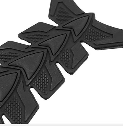 3D Black Gas Tank Protectors for Motorcycle - Gas Oil Fuel Tank Pad Protector Decals Stickers Tank Pad Protector Motorcycle Tank Pad