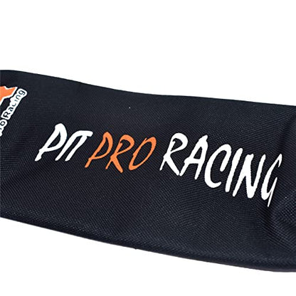Rear Shock Absorber Guard Wrap Cover Dust Protection Fits for CRF YZF KLX Dirt Bike Motorcycle ATV Quad Motocross (35mm) - size: Rear Protector-35cm