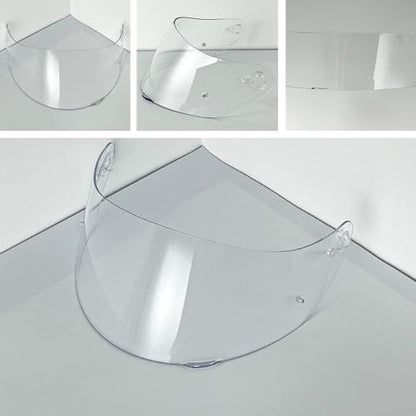 902 Helmet Visor Replacement,Motorcycle Helmet Face Shield for ILM 902,902L,902BT (Clear-Day&Night Use) - color: Clear-day&night Use