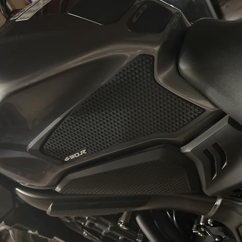 Arashi Black Gas Fuel Tank Side Pads Protector Knee Grip Traction for Honda CB650R CBR650R 2019-2023