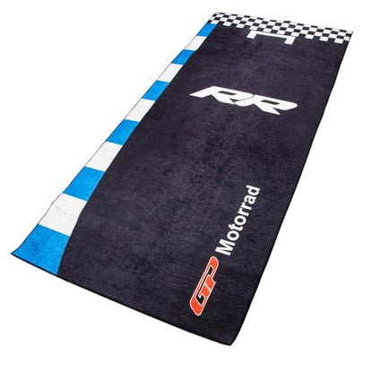GP Kompozit for RR Universal Motorcycle Mat Black-Blue
