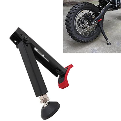 Motorcycle Rear Wheel Lift Stand Portable Adjustable Wheel Stand Universal for Chain Cleaning Chain Lubrication