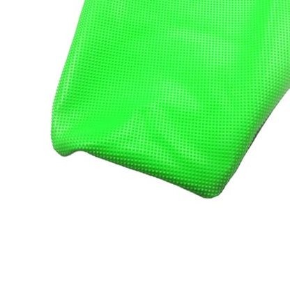 Motorcycle Universal Seat Cover non-slip thick 3D particles suitable Rubber Striped Grip Gripper Soft For CRF WR WRF RMZ YZF SXF EXC EXC XC SX CR KLX 250 Dirt Pit Bike Motocross (Orange) (Green) - color: New Green