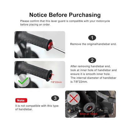 Brake Guard Motorcycle Accessories Handlebar Grips Guard Brake Clutch Levers Protector for ZX-10R ZX10R 2001-2024