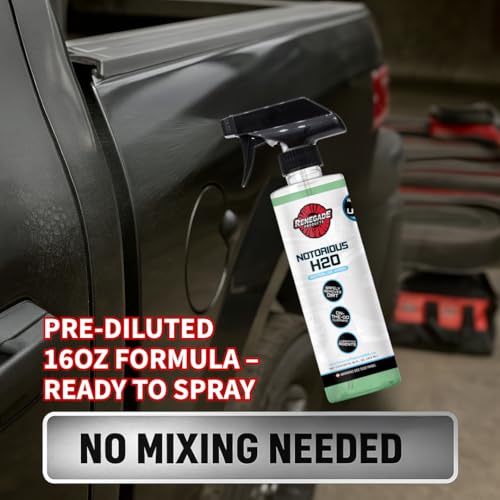 Renegade Products Notorious Waterless Wash for Auto Detailing Scratch Free Clean Mint Scent 16 oz