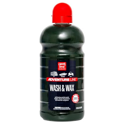 Griot's Garage Wash and Wax for RVs, Campers, Trailers, Boats, ATVs, UTVs, Motorcycles, Works on Paint, Chrome, Vinyl, Plastic, Rubber, Glass, and More, 10809, 64oz