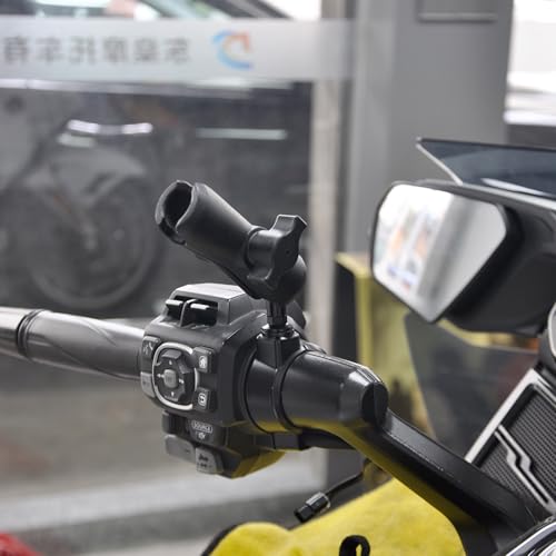 PANICAL Motorcycle for Honda Goldwing GL1800 F6B DCT 2018-2026 Parts Special Vehicle Handlebar Phone Holder Paired 25mm 1" Ball Head Adapter Holder Aluminum Alloy (Mobile Phone Holder A)