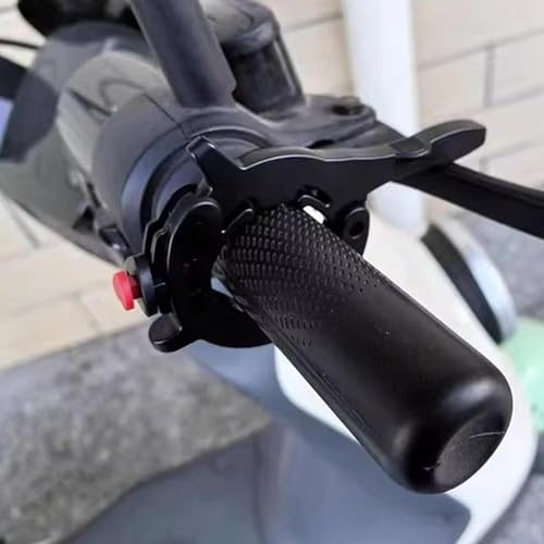 Black Throttle Cruise Control, Durable Motorcycle Cruise Control Throttle Clamp, User Friendly Installation Throttle Booster, Electric Vehicle Booster Accessories, Motorcycle Throttles Accessories