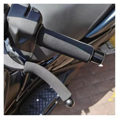 Handlebar Grips for Valico DS900X DS525X DS625X DSX 900 625 525 Motorbike Anti Vibration Handle Bar Foam Slip Over Grip Rubber Sleeve(NOL B) - color: NOL B