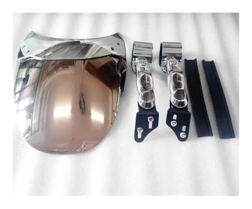 Motorcycle Windshield for Shadow for Spirit 750 VT750C VT750C2 VT750C2S VT750RS Bike Motorcycle Motorbike Windshield Windscreen - color: Silver