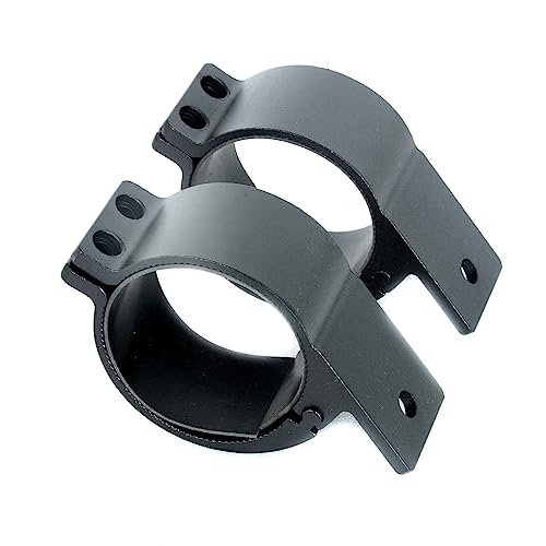 2.6 Inch Bull Bar Tube Mount Clamps JIUHUAN LED Light Bar Mounting Brackets Roof Roll Cage Holders for Offroad Trucks ATV SUV 2pcs - size: 2.6inch-L002