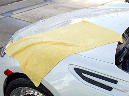 Meguiar's Water Magnet Microfiber Drying Towel - Premium Car Drying Towel That's Super Plush, Water Absorbent & Scratch-Free -1 Pack - size: 1 Drying Towel Pack, style: Microfiber Towel