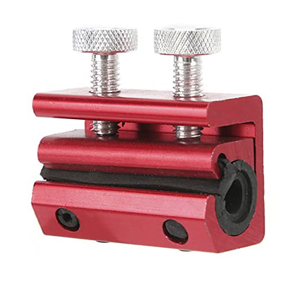 Cable Lubricator Tool Chain Lubrication Tool for Motorcycle ATV Aluminum Rubber Replacement (Red) - color: Red
