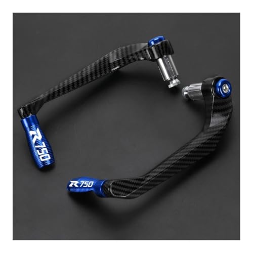 Clutch Lever Guards for GSXR750 GSXR 750 2006-2010 2009 2008 2007 Accessories Handlebar Grips Guard Brake Clutch Lever Protector Motorcycle - color: Blue-R750