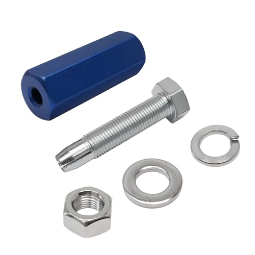 1Pcs 1/4'' Flag Poles Compatible with All ATV UTV Motorcycle Dirt Bike All (Blue) - color: Blue