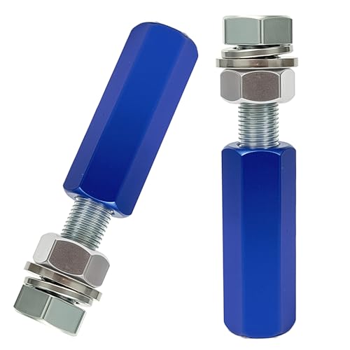 Universal Blue 1/4'' Quick Release Flag Pole Holder-2 Pack | Whip Dune Flag Mount, for Motocross, UTV, ATV, Motorcycle, Boat, Off Road, Aluminum and Steel Material - color: Blue