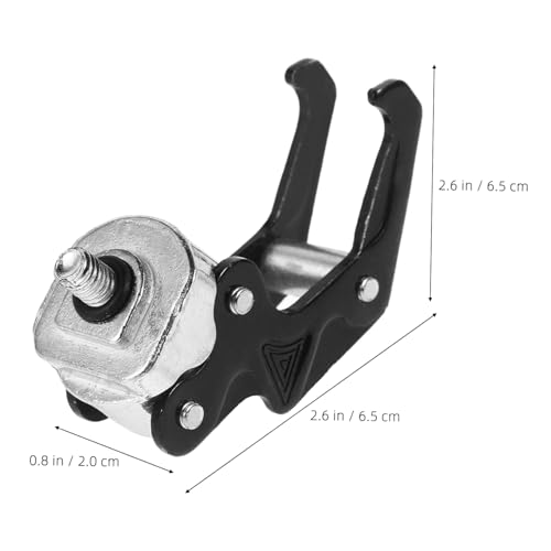 PRETYZOOM Hook Motorcycle Motorbike Electric Scooter Hook Handlebar Hook Hanger Scooter Front Hook Rear for Holder Riding Universal Hanger Aluminum Alloy Black - color: Black