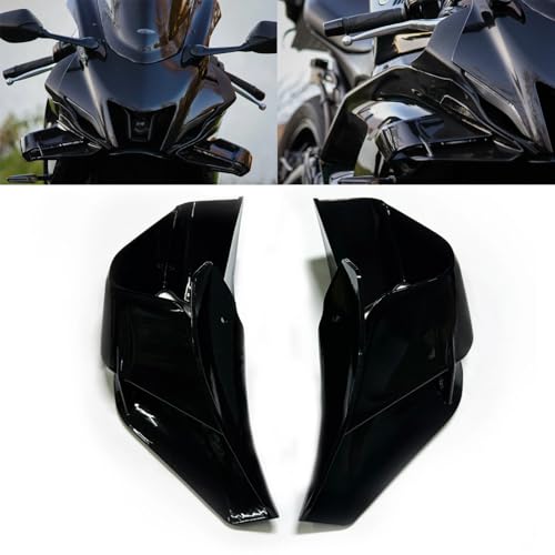 FOR YZF-R7 YZFR7 2022 2023 2024 2025 Motorcycle Accessories Fairing Side Winglet Aerodynamic Wing Deflector Spoiler yzf-r7 yzfr7 (Gloss black) - color: Gloss black