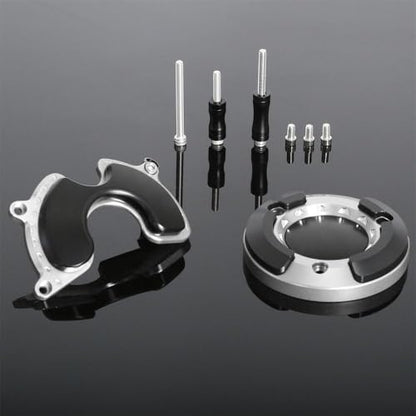 Monkey125 Left Right Engine Cover Protector Slider Compatible with Monkey 125 Super Cub C125 2018-2021 3D CNC Motorcycle Accessories Engine Crankcase Guard (Silver) - color: Silver2