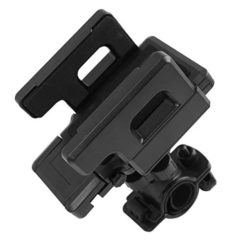 uxcell Black Motorcycle Adjustable Handlebar Cellphone Smartphone Holder Stand