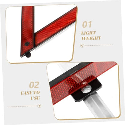 3pcs Reflective Tape Safety Triangle Road Emergency Kit Reflective Stripe
