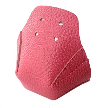 100% Real Cowhide | Toe Cap Guard Protectors | Roller Skate Derby Speed 1 Pair(Pink) - color: Pink