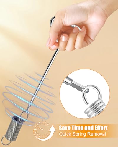 13 and 19 Inch Spring Removal Tool Set for Snowmobiles Dirt Bikes and Motorcycles, Spring Puller Push and Twist with Full Loop Handle - size: 13 and 19 Inch