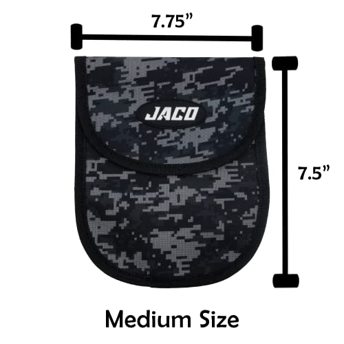 JACO Utility Tool Pouch | Multi-Purpose Storage Pouch for Tire Gauges, Tools, & Accessories (Digital Camo) - size: Medium
