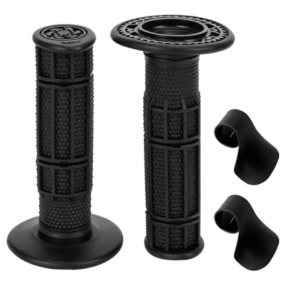 HIAORS 7/8" Dirt Bike Handle Grips Replacement for Surron Light Bee X S Electric Dirt Bike, Throttle Grips for Sur Ron LBX Segway X160 X260 Talaria Sting R MX3 MX4 E-Ride Pro SR S SS 2.0 E-Bike Parts