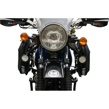 TUSK Sidekick Tank Saddle Bag Kit Black/Grey for Royal Enfield Himalayan 2016-2023