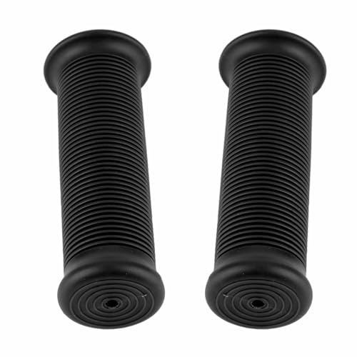 1.1inch and 1 inch Handlebar Grips 2Pcs, Stable TPU Universal Vintage Motorcycle Grips, Safe Handle Grip Pair Easy to Install, Suitable for Most Motorcycles