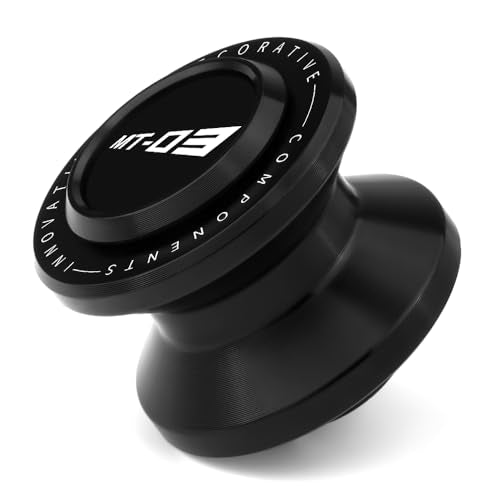 M6 Motorcycle Swingarm Spools Slider Compatible With YAMAHA MT03 2018 2019 2020 2021 2022 2023 2024 2025 | Swing Arm Stand Bobbins Screws MT-03 MT 03 Accessories (black) - color: black