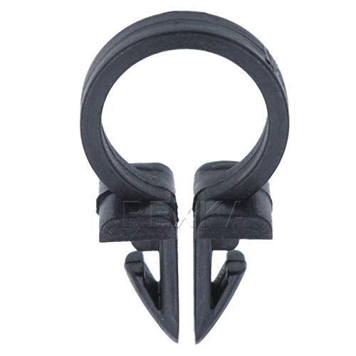 Rexka 30 pcs Wire Routing Clips 1/2" - color: Wire Routing Clips 1/2"