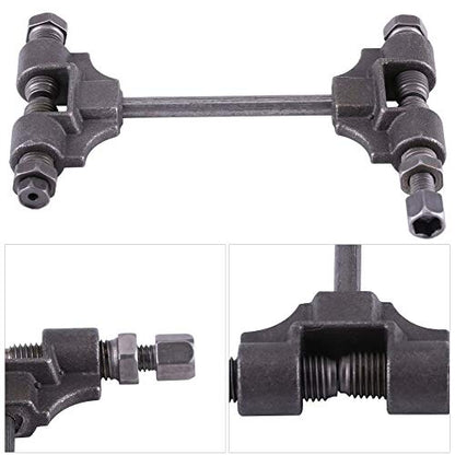 Walfront Universal Motorcycle Timing Cam Chain Breaker Motorcycle Chain Breaker Cut Rivet Tool Removal Repair Kit for remove motorcycle cam chains