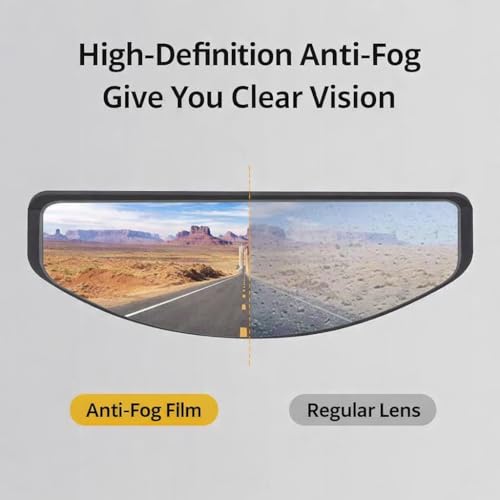 AGV Pista Corsa Gprr Anti Fog Film for Helmet Visor, Face Shield Lens Insert - Fog Prevention in Cold & Rainy Days for Clear Vision, Safe Riding