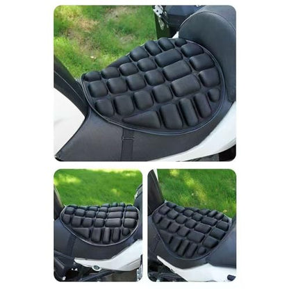 Motorcycle Seat Pad for Honda Shadow 750 1983-2024, Ergonomic 3D Cell Cushion, Vibration Dampening Saddle Protector, Cooling Airflow Pressure Relief