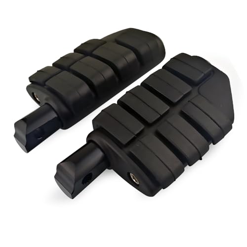 Motorcycle Foot Pegs,Passenger Foot Pegs Compatible with Harley Softail Deluxe Fat Boy Heritage Sport Glide Softail Slim Street Bob Breakout Low Rider Models 2018-2023 Matte Black - color: Matte Black, size: Passenger Pegs
