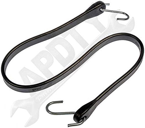 APDTY 8366 Rubber Tie-Down - 31 in., 47 in. Extended