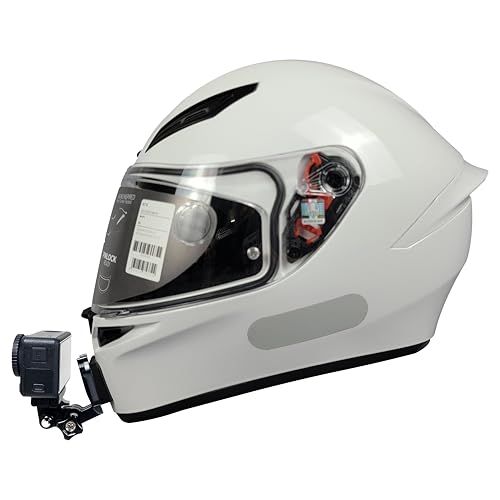 JINGXIN Chin Mount for Agv k1 S Helmet,Curved Adhesive Sticky Mounting with Accessories,Compatible with GoPro and Most Action Camera