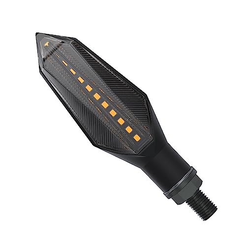 CYDZSW 2Pcs Motorcycle Turn Signals LED,Universal Motorcycle Blinkers Tail Lights Kit,Bright Rear Turn Signal for Dirt Bike Scooter and Powersports