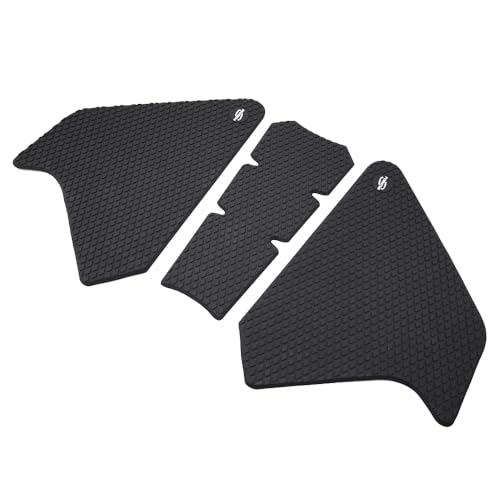 for Yamaha Super Tenere XT1200Z XT1200 Z 2012-2020 Side Fuel Tank Pad Protector Stickers Decal Gas Knee Grip Traction Pad Rubber Material Black
