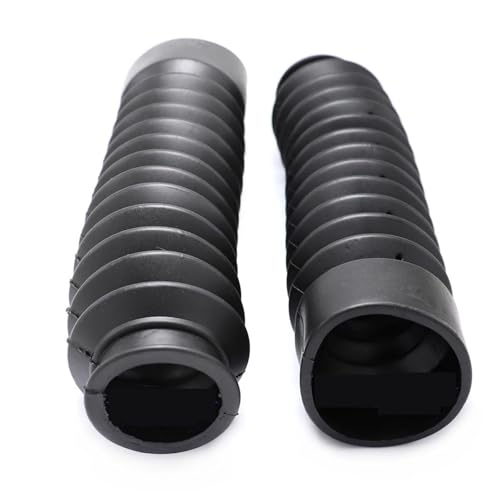 Fork Guards Front Fork Protector Shock Absorber Guard Wrap Cover Skin Motorcycle Pit Dirt Fit for YZF250 CRF250 CRF450 Motorcycle Fork Cover Gaiters(Black Set) - color: Protective tube