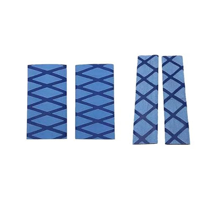 Motorcycle Heat Shrinkable Non-Slip Handle Rubber Sleeve Handlebar Covers for BM&W R1250GS R1200GS LC ADV F750GS F850GS F900R Handlebars Grips - color: Full set-Blue